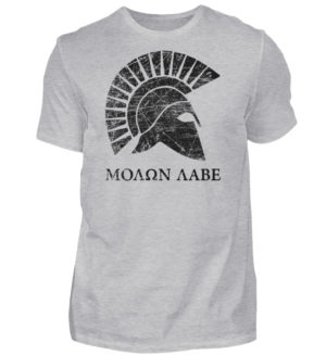Molon Labe Sparta - Herren Shirt-17