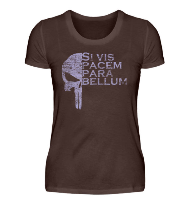Si vis pacem , para bellum (Black) - Damen Premiumshirt-1074
