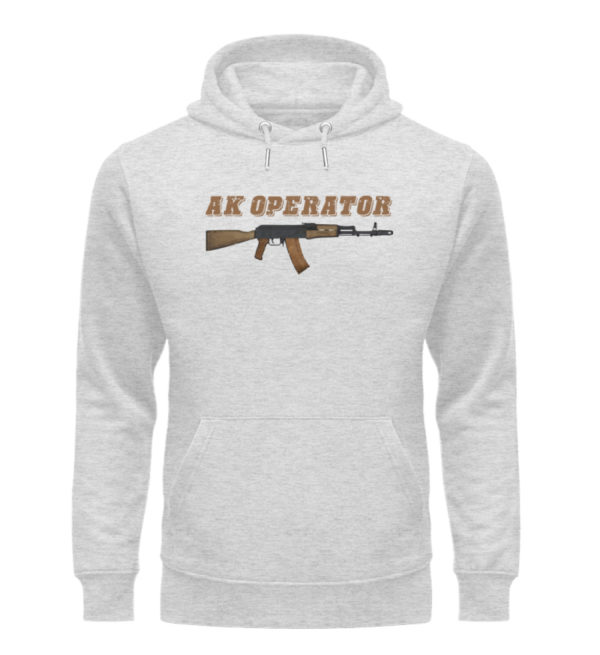 AK Operator - Unisex Organic Hoodie-6892