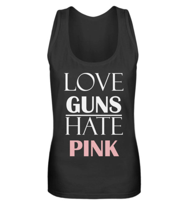 Love Guns / Hate Pink - Frauen Tanktop-16