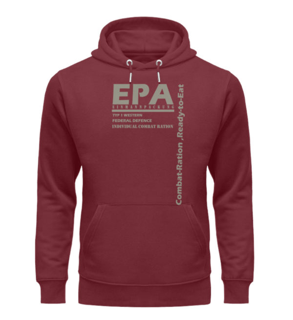 EPA Bw Combat-Ration - Unisex Organic Hoodie-6883