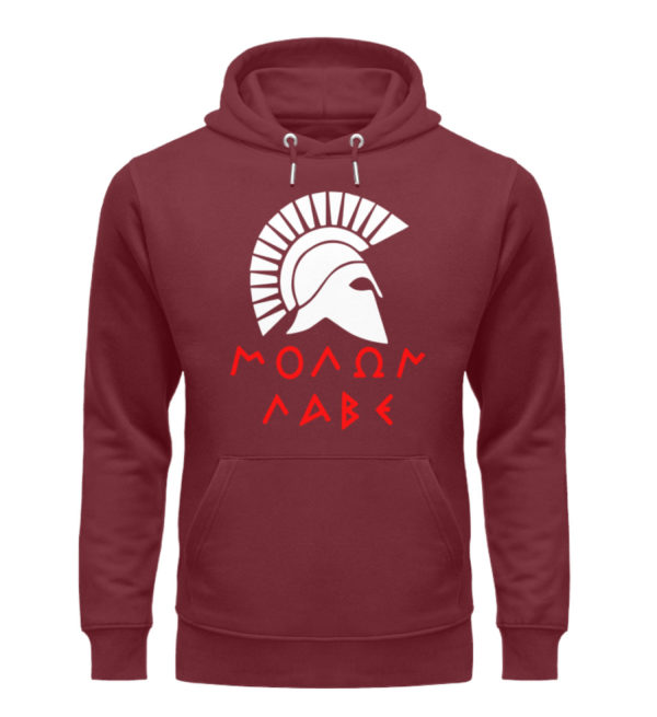 Molon Labe - Unisex Organic Hoodie-6883