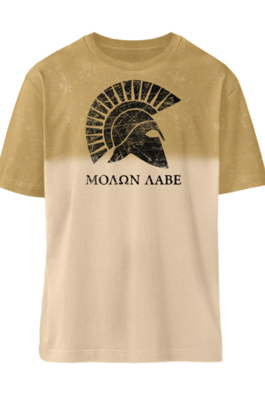 Molon Labe BS - Organic Relaxed Shirt Aged Dip Dye ST/ST-7201