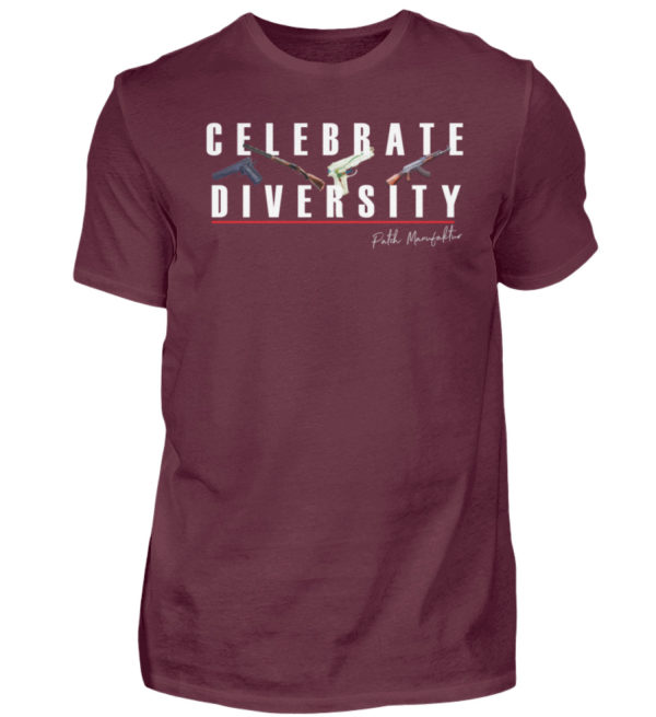 Celebrate Diversity - Herren Shirt-839