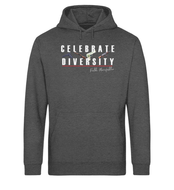 Celebrate Diversity - Unisex Organic Hoodie-6898