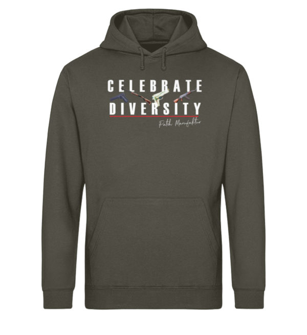 Celebrate Diversity - Unisex Organic Hoodie-7151