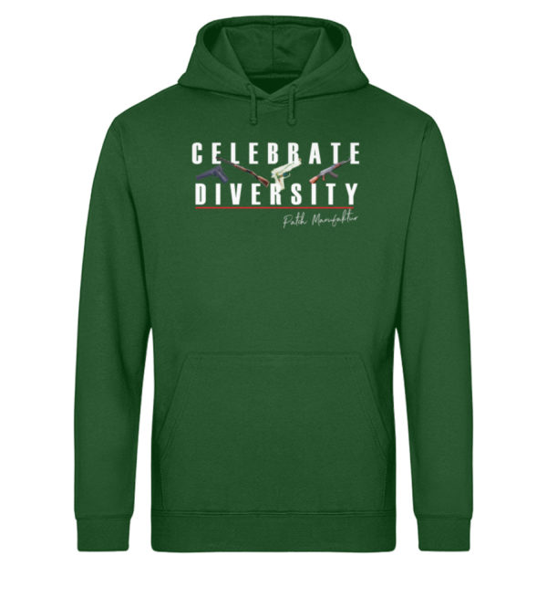 Celebrate Diversity - Unisex Organic Hoodie-833