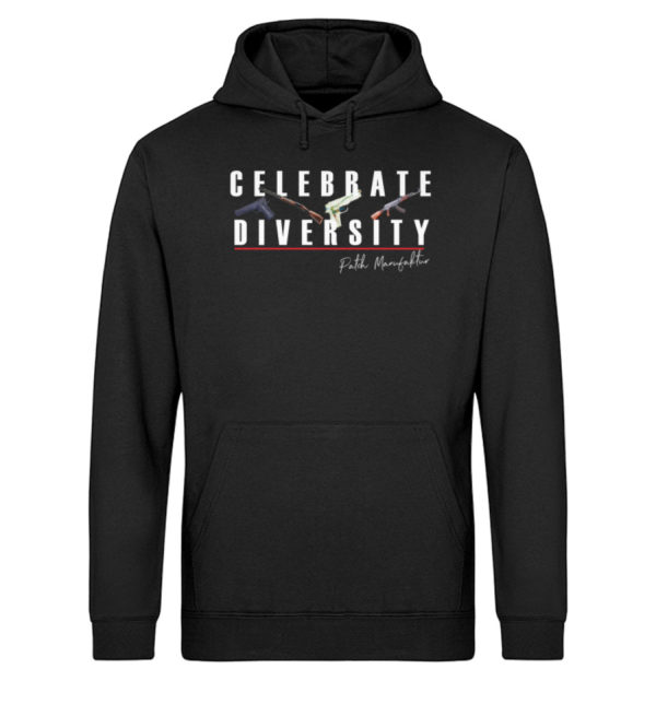 Celebrate Diversity - Unisex Organic Hoodie-16