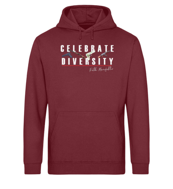 Celebrate Diversity - Unisex Organic Hoodie-6883