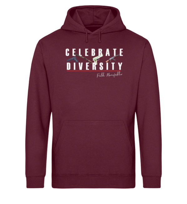 Celebrate Diversity - Unisex Organic Hoodie-839
