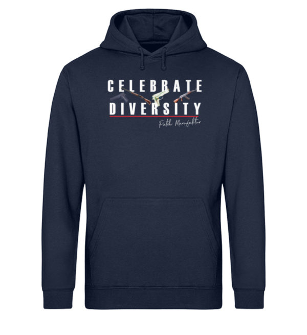 Celebrate Diversity - Unisex Organic Hoodie-6887